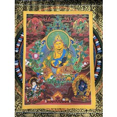 精緻手工唐卡畫作，藏傳佛教藝術宗教畫，提升空間藝術氣息, 無, 無