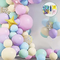 밀쿠네 풍선데코세트 행사풍선장식세트