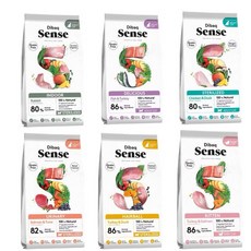 Dibaq Sense 森仕 無穀貓飼料 幼貓 成貓 結紮貓 室內貓 化毛 挑嘴 多元口味, 1個, 化毛貓｜火雞鴨肉 毛球管理,6公斤, 6kg, 毛球