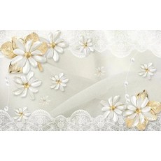 벽지 사진 벽화 양각 우아한 튤립 배경 벽 거실 홈 장식, 9. 15705686
