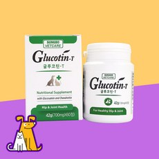 글루코틴T 60정 강아지고양이 관절영양제 글루코사민