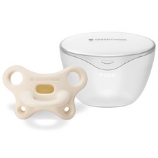 綠手指 Bebe Grow 安撫奶嘴, 奶油色, 第1階段(0-6個月), 1個