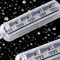 대목 12V 24V LED조명 인테리어, 12V용 클리어타입 블루LED