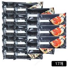 워커힐 고메 노엣지 피자 4종 총 17팩 (고르곤졸라 5+ 불고기 5+ 콤비네이션4 + 페퍼로니 3), 17개, 83g