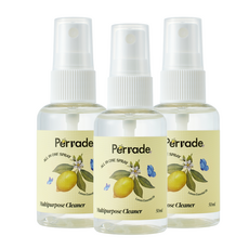 퍼베이드 휴대용 다목적 클리너 위생 에센스 살균 소독 탈취 세정 천연 성분, 3개, 50ml