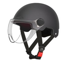 사계절 공용 자외선차단 안전 헬멧, 블랙