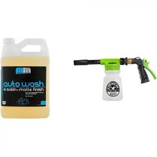 케미컬 가이즈 CWS 995 64FBB 폼 블래스터 번들 - 세심한 매트 세차 비누 64온스 ACC 326 토크 6 워시 건 정원 호스와 함께 작동 2개 품목, SOAP + ACC_326, 128 oz