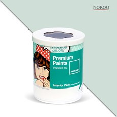 노루페인트 팬톤 내부용 실내벽면 저광 페인트 1L, 1개, 12-5303 Sprout Green