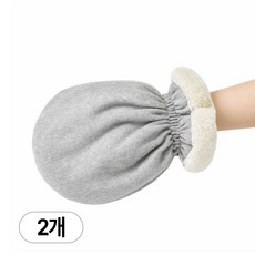 아띠꼴로 환자 깁스 덧신 양말 통깁스 치매 장갑 토시 워머, 케어방한장갑, 2개