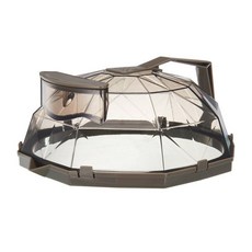 전자레인지 가열커버 스팀기능 고온 그린 커버 뚜껑 1단계 물주입형, 커피 색깔(물주입)