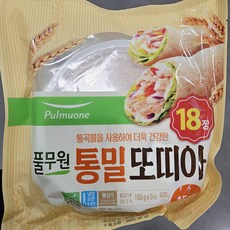 풀무원 통밀 또띠아, 450g, 1개