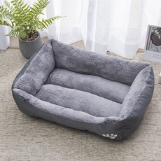 [해피메리] 반려펫 사계절 이지딥슬립 쿠션, 1개, 그레이