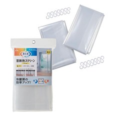 알알창 단열스크린 채광 투명 L225cm 마루 활용 100×225cm 채광 후크 부착 2매 HN-502