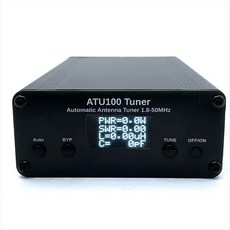 ATU-100 자동 안테나 튜너 100W HF 자동 안테나 튜너 N7DDC v3.2의 ATU100, 01 Black, 1개, 검은색