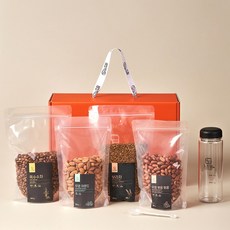 [선물포장] 느으림 국산 볶음차 & 견과 정담 선물세트, 1개