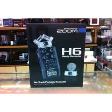 Zoom H6 數位錄音機 6軌道攜帶式錄音機 附可替換麥克風