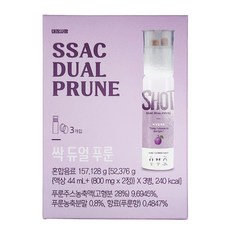 대장사랑 싹 듀얼 푸룬 주스 건자두, 157.128g, 1박스