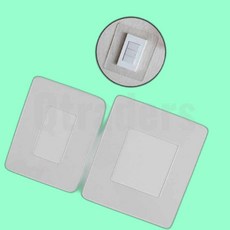 국산 벽면 스위치 오염 방지용 투명 아크릴 커버 소형