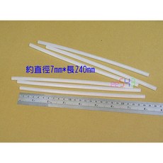 熱熔膠槍 20W小/40W大 AC110V/220V熱融槍 7mm/11mm膠條 熱溶槍工藝製作修改維修, 熱熔膠條細7*長240*6支, 1個