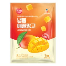 이츠웰 냉동 애플망고 다이스 1kg, 10개