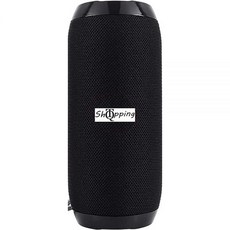 휴대용 무선 블루투스 스피커 10W 1200mAh IPX5 방수 지원 FM 라디오 핸즈프리 통화 골프 해변 자전거 타기 야외 가정 여행 하이킹 아이폰 아이패드 삼성 화웨이 호환, Black, 블랙, 1개