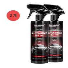 자동차 나노 크리스탈 코팅 스프레이 차량용 유리막 발수 발오 처리제, 1L, 1개