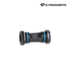 【CRODER】ITA 義牙 24mm軸心 中軸五通 B.B. 公路車工具易入設計 一年保固, 1個, 鋼珠培林