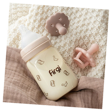 안전한 분유병 200ml 2P 1단계 젖꼭지 세트