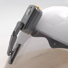 헬멧 와이퍼 오토바이 전동 빗물닦이 브러쉬 무타공 충전식 하이바 범용, 1개, 1200mAh9시간