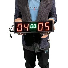 체육대회 디지털 스코어보드 축구 테니스 스코어판 경기용 동호회, 충전식리모콘2.3인치크기32x12cm, 1개