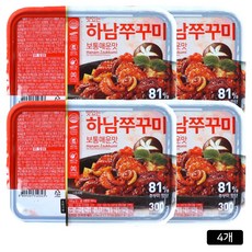 [홈쇼핑] 하남쭈꾸미 보통매운맛, 4개, 300G