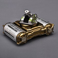 【超繪玩】創意機甲仿真坦克指尖陀螺 解壓神器 減壓玩具, 古銅色, 1個