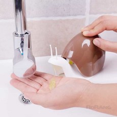 로랑마켓 달팽이 디스펜서 펌핑통 물비누디스펜서 세제디스펜서, 달팽이디스펜서