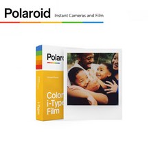 Polaroid 寶麗來 i-Type 彩色白框相紙 8張即時相片, 1個, 單入(2024/01生產), N/A