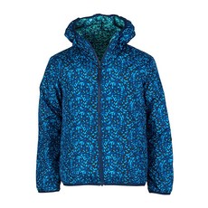 Arctix Kids Super Nova 양면 단열 경량 및 따뜻한 재킷 아이스 블록 프린트 네이비 2T