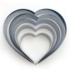 하트 무스링 베이킹 스텐 케이크 미니 무스링 떡틀 만들기 주방 도구 수제 커터