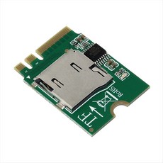 Micro-SD/SDHC/TF 카드 판독기 어댑터에 대한 M.2 A/E 키는 미니 PC/노트북/산업용 USB3.0 어댑터용 2230 NIC를 지원합니다., 녹색