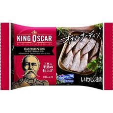 하쿠로모 킹 오스카 오일 서딘 105g (2446) × 4개