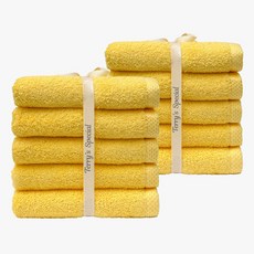 테리스페셜 호텔수건 200g 10장 20장 30장 수건세트 호텔타올 호텔타월 수건 타월 타올 목욕수건 코마사 세면타올, 써니, 10개