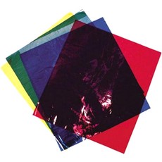 프린스 셀로판지 교재용 5색상입 색필름 초록 투명 노랑 빨강 파랑