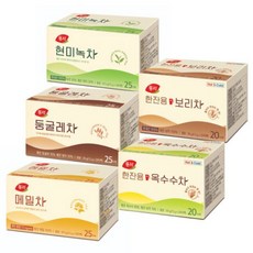 동서 차세트 5호(둥굴레차+메밀차+현미녹차+한잔용보리차+한잔용옥수수차), 1개