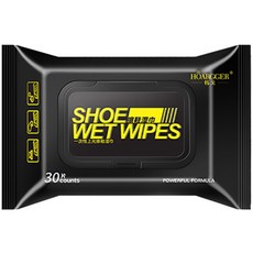 HÓARGGER 擦鞋濕紙巾 運動鞋清潔濕巾 一次性擦鞋神器 便攜獨立包裝 溫和不傷鞋 快速去污保養, 1個