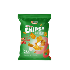 GOpower果果能量 蛋白香酥脆 義式紅醬披薩 高蛋白點心 健身補給 (10包), 1包, 33g