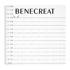 베네크레아 아크릴 퀼팅 템플릿 자 드레스덴 판 템플릿 꽃잎 모양 퀼트 패턴 절단 바느질 담요 제작을 위한 용품, Rectangle, 1개