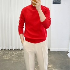 Adore Classic 男士 Elve 半高領 柔軟觸感 喀什米爾 長袖針織衫