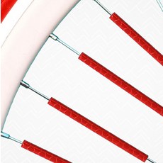 자전거용품 휠 반사경 스포크 안전 스티커, 1개