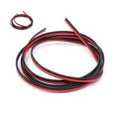 차량용품 자동차 연장배선 LED바 전기선 2줄 LED 배선 100CM, 2선(두께1mm)
