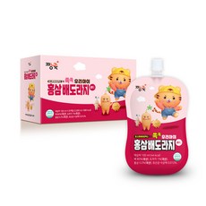 [신제품 출시]우리아이 홍삼 배도라지 레드-1Box 20개입- 포스틱바이오틱스 유산균 함유, 1박스, 100ml