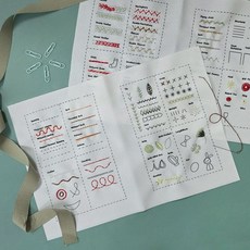 프랑스자수 스티치 북 취미 A, 본상품