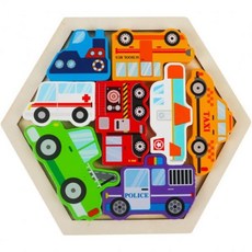 11170074 취미 놀이 블록 블럭 만들기 목재 퍼즐은 3~6세 에게 최적이며 연결 두뇌 트레이닝 손가락 조기 발달 지능 형태와 기하학 인식 등 와 모두에게 적합한 생일 선물, 교통수단 디자인